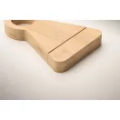 Suport sticla cu desfacator, Everestus, 2610E17955, 9.5x13.5x1.8 cm, Bambus, Natur