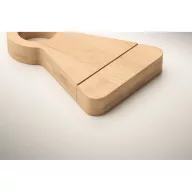   Suport sticla cu desfacator, Everestus, 2610E17955, 9.5x13.5x1.8 cm, Bambus, Natur