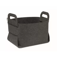   Cos pliabil, Everestus, 2610E17287, 40x25.5x27.5 cm, rPET, Gri piatra