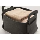 Cos pliabil, Everestus, 2610E17287, 40x25.5x27.5 cm, rPET, Gri piatra