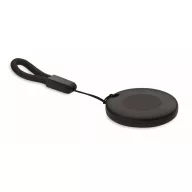   Breloc cu localizare, Everestus, 2610E18122, 3.7x3.7x0.9 cm, Policarbonat, Negru