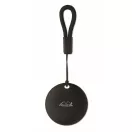 Breloc cu localizare, Everestus, 2610E18122, 3.7x3.7x0.9 cm, Policarbonat, Negru