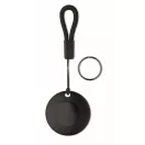 Breloc cu localizare, Everestus, 2610E18122, 3.7x3.7x0.9 cm, Policarbonat, Negru