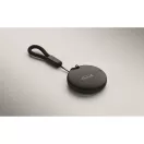 Breloc cu localizare, Everestus, 2610E18122, 3.7x3.7x0.9 cm, Policarbonat, Negru