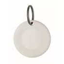 Breloc cu localizare, Everestus, 2610E18120, 3.7x3.7x0.9 cm, Policarbonat, Alb