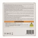 Breloc cu localizare, Everestus, 2610E18121, 3.7x3.7x0.9 cm, Policarbonat, Alb