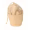 Set cadou pentru baie, Everestus, 2610E18538, 12.5x13x11.8 cm, Lemn, Poliester, Natur