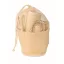 Set cadou pentru baie, Everestus, 2610E18538, 12.5x13x11.8 cm, Lemn, Poliester, Natur