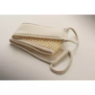   Set cadou pentru baie, Everestus, 2610E18538, 12.5x13x11.8 cm, Lemn, Poliester, Natur