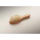 Set cadou pentru baie, Everestus, 2610E18538, 12.5x13x11.8 cm, Lemn, Poliester, Natur