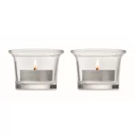   Suport lumanare, Everestus, 2610E17558, 19x7.8x2.5 cm, Lemn, Natur