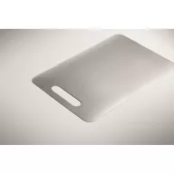   Tocator de dimensiune mica, Everestus, 2610E19144, Fara maner, 29x20x0.1 cm, Otel inoxidabil, Argintiu