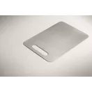 Tocator de dimensiune medie, Everestus, 2610E19143, Fara maner, 34x23x0.1 cm, Otel inoxidabil, Argintiu
