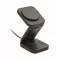 Incarcator wireless, Everestus, 2610E18914, 15 W, 69x79x34 mm, ABS, Negru
