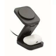   Incarcator wireless, Everestus, 2610E18914, 15 W, 69x79x34 mm, ABS, Negru