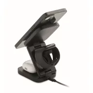   Incarcator wireless, Everestus, 2610E18914, 15 W, 69x79x34 mm, ABS, Negru