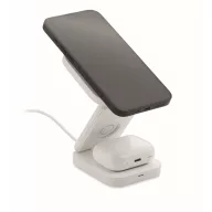   Incarcator wireless, Everestus, 2610E18913, 15 W, 69x79x34 mm, ABS, Alb