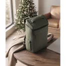 Rucsac laptop, Everestus, 2610E17508, 15 inch, 27x17x48 cm, Poliuretan, Verde inchis