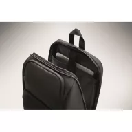   Rucsac laptop, Everestus, 2610E17509, 15 inch, 30x17.5x46 cm, rPET, Negru