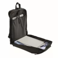   Rucsac laptop, Everestus, 2610E17509, 15 inch, 30x17.5x46 cm, rPET, Negru