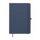 Agenda cu elastic, Everestus, 2610E18698, A5, Dictando, 21x14.5x1.9 cm, Hartie, Albastru