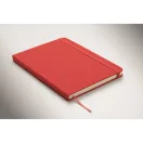 Agenda cu elastic, Everestus, 2610E18706, A5, Dictando, 21x14.5x1.9 cm, Hartie, Rosu