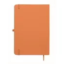 Agenda cu elastic, Everestus, 2610E18705, A5, Dictando, 21x14.5x1.9 cm, Hartie, Portocaliu