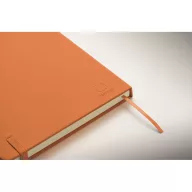   Agenda cu elastic, Everestus, 2610E18705, A5, Dictando, 21x14.5x1.9 cm, Hartie, Portocaliu