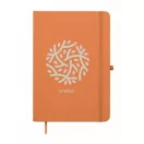 Agenda cu elastic, Everestus, 2610E18705, A5, Dictando, 21x14.5x1.9 cm, Hartie, Portocaliu