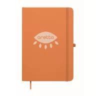   Agenda cu elastic, Everestus, 2610E18705, A5, Dictando, 21x14.5x1.9 cm, Hartie, Portocaliu