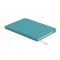 Agenda cu elastic, Everestus, 2610E18708, A5, Dictando, 21x14.5x1.9 cm, Hartie, Albastru Turcoaz