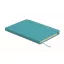Agenda cu elastic, Everestus, 2610E18708, A5, Dictando, 21x14.5x1.9 cm, Hartie, Albastru Turcoaz