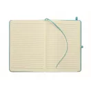 Agenda cu elastic, Everestus, 2610E18708, A5, Dictando, 21x14.5x1.9 cm, Hartie, Albastru Turcoaz