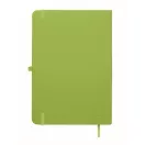 Agenda cu elastic, Everestus, 2610E18702, A5, Dictando, 21x14.5x1.9 cm, Hartie, Verde Lime