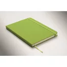 Agenda cu elastic, Everestus, 2610E18702, A5, Dictando, 21x14.5x1.9 cm, Hartie, Verde Lime