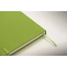 Agenda cu elastic, Everestus, 2610E18702, A5, Dictando, 21x14.5x1.9 cm, Hartie, Verde Lime