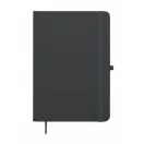 Agenda cu elastic, Everestus, 2610E18699, A5, Dictando, 21x14.5x1.9 cm, Hartie, Albastru marin francez