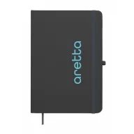   Agenda cu elastic, Everestus, 2610E18699, A5, Dictando, 21x14.5x1.9 cm, Hartie, Albastru marin francez