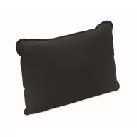   Perna ergonomica pentru sustinerea spatelui, Everestus, 2610E18255, 38x25x12 cm, Microfibra, Negru