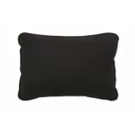   Perna ergonomica pentru sustinerea spatelui, Everestus, 2610E18255, 38x25x12 cm, Microfibra, Negru