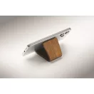 Suport de telefon pentru birou, Everestus, 2610E18792, 8x5.8x6.5 cm, Lemn, Natur