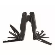   Unealta multifunctionala 13-in-1, Everestus, 2610E17451, 10.5x4.2x1.5 cm, Aluminiu, Negru