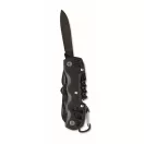Unealta multifunctionala 13-in-1, Everestus, 2610E17443, 9.5x3.5 cm, Aluminiu, Negru