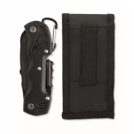   Unealta multifunctionala 13-in-1, Everestus, 2610E17443, 9.5x3.5 cm, Aluminiu, Negru