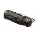 Unealta multifunctionala 13-in-1, Everestus, 2610E17443, 9.5x3.5 cm, Aluminiu, Negru