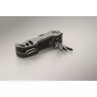   Unealta multifunctionala 13-in-1, Everestus, 2610E17443, 9.5x3.5 cm, Aluminiu, Negru