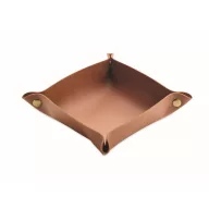   Tava pliabila pentru chei, Everestus, 2610E18262, 15x15 cm, Poliuretan, Maro