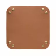   Tava pliabila pentru chei, Everestus, 2610E18262, 15x15 cm, Poliuretan, Maro