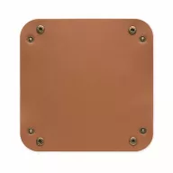  Tava pliabila pentru chei, Everestus, 2610E18262, 15x15 cm, Poliuretan, Maro