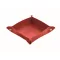 Tava pliabila pentru chei, Everestus, 2610E18261, 15x15 cm, Poliuretan, Rosu Burgundy
